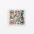High quality custom design 3D code sticker paper anti-counterfeiting label